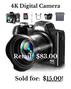 4K Digital Camera