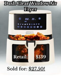 Dash Clear Window Air Fryer