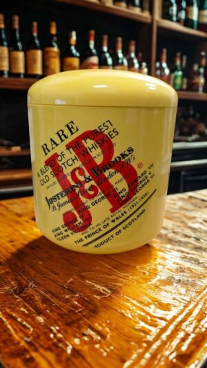 RARE J&B Scotch Whiskey Ice Bucket