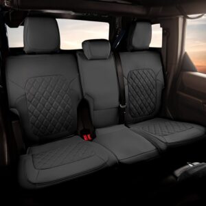 Full Set Car Seat Covers - Ford Bronco 4 Door 2021-2025